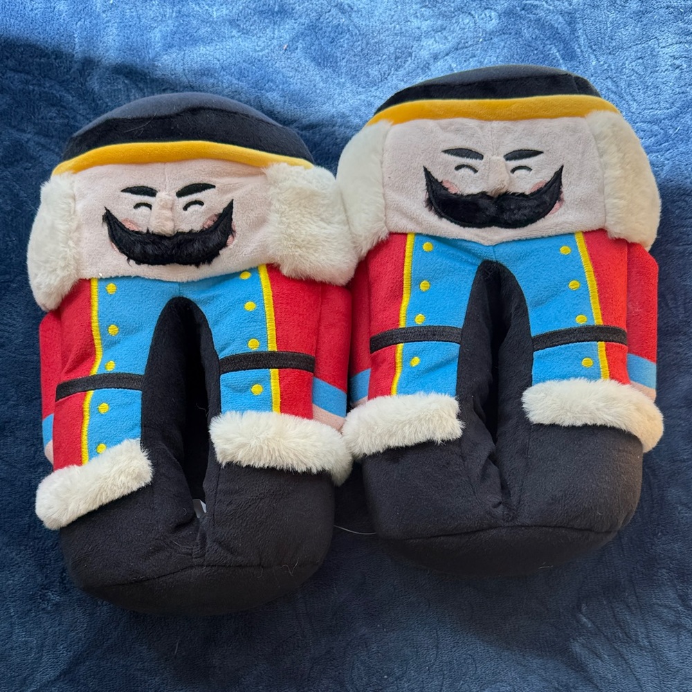 Nutcracker Plush Slippers